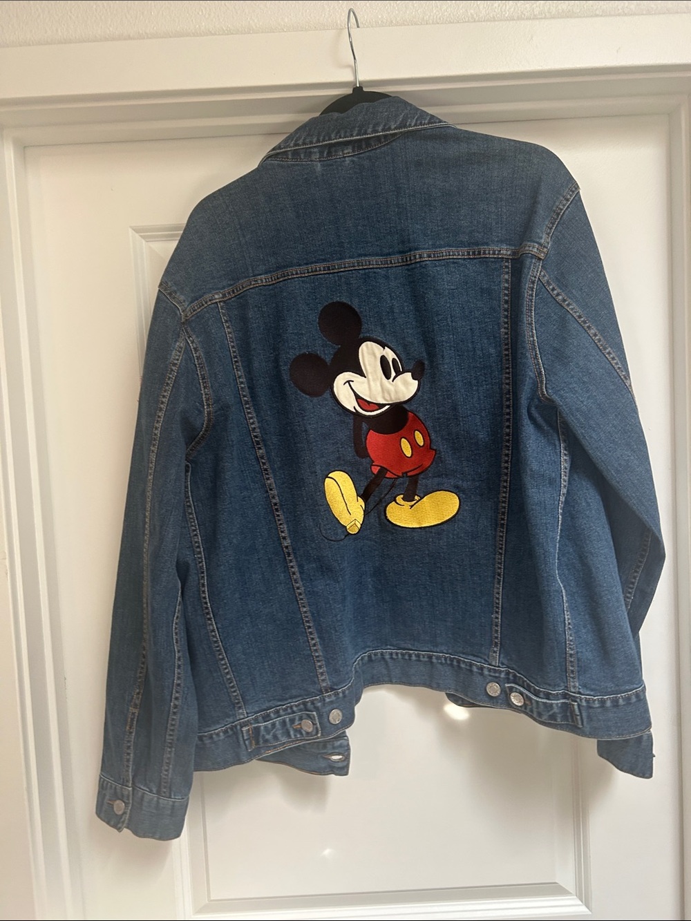 Disneyland Denim Jacket with Mickey Patch